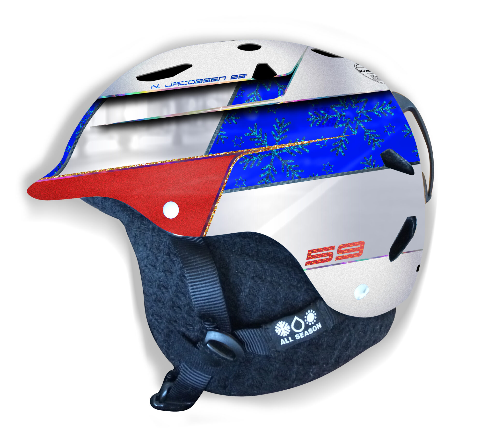 Custom helmet design