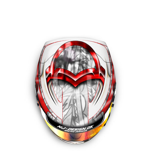 Nicolaj Kandborg top Custom Helmet design