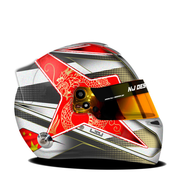Liu Younglin helmet design bell rs7