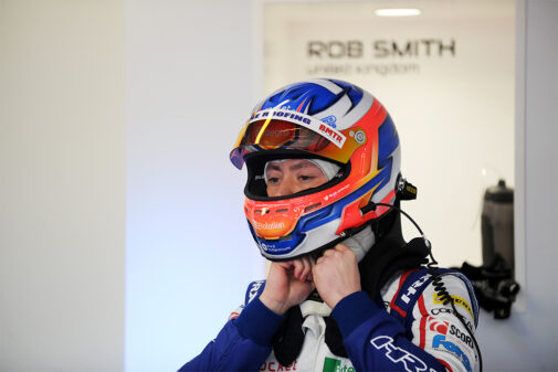 Btcc Rob smith helmet design