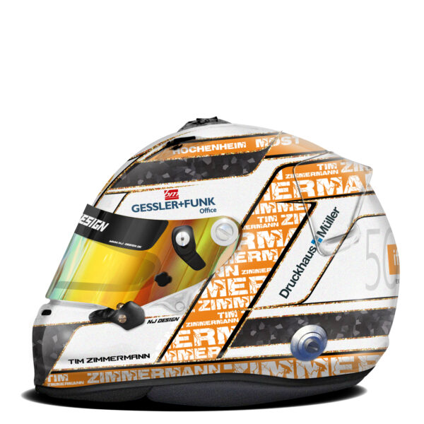 Tim Zimmermann Helmet design Arai gp-6 rc