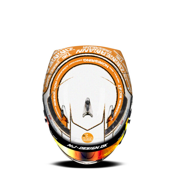 Tim Zimmermann Helmet design Arai gp-6 rc