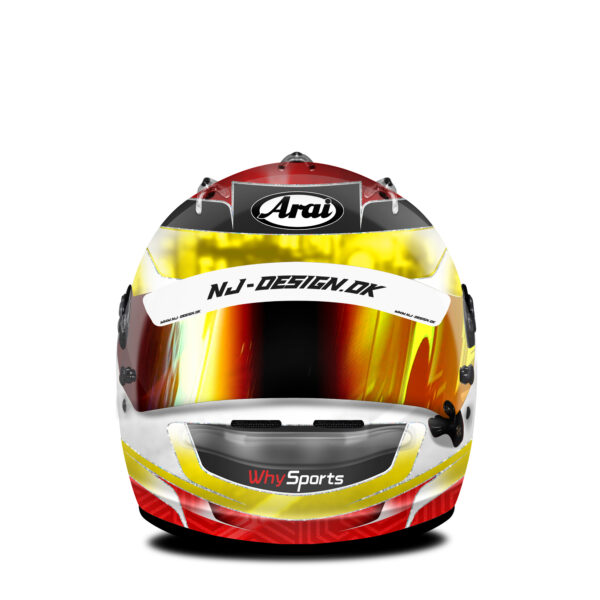 Arai GP6 RC helmet design