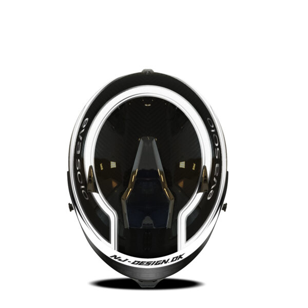 Sparco SKY RF-7 W helmet design