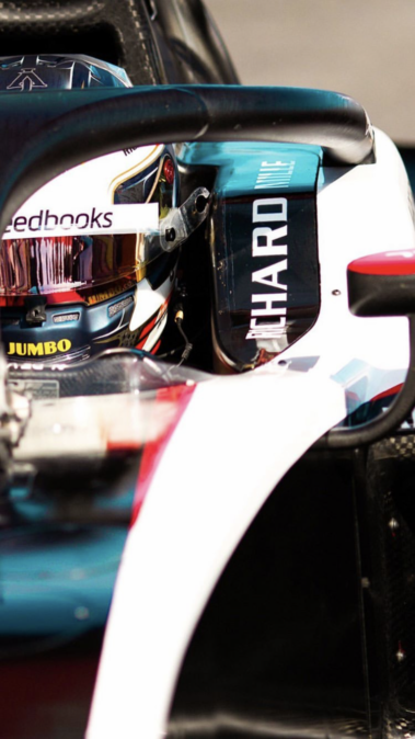 Nyck De Vries helmet design Stilo