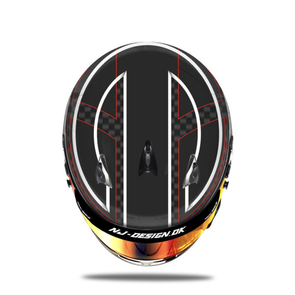 Helmet design Arai Gp6rc