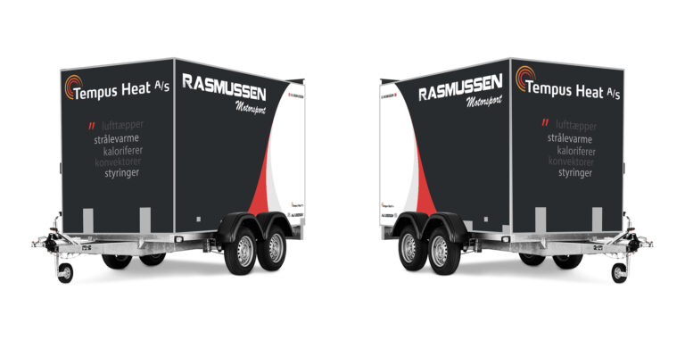 Motorsport trailer livery