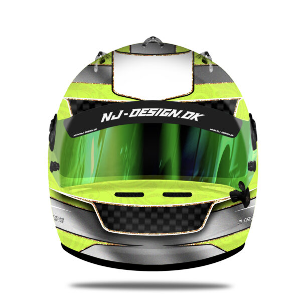 Mikkel Grundvig helmet design