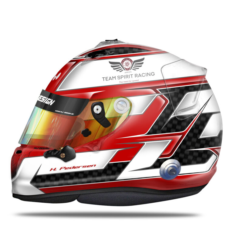 Henrik Lyngbye Pedersen helmet design 3 Arai helmet design