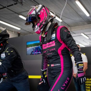 Michelle Gatting helmet