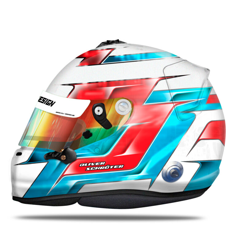 Oliver_Schroter Arai GP6S helmet design
