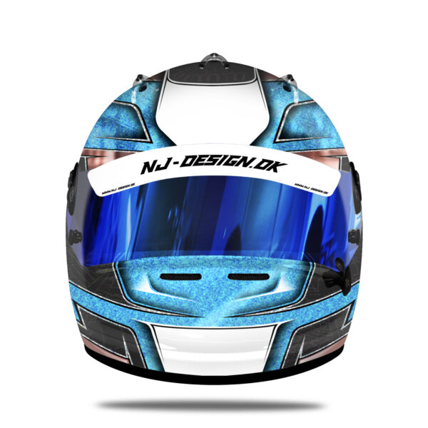 Christina Nielsen helmet design3 Arai GP6 RC Helmet design