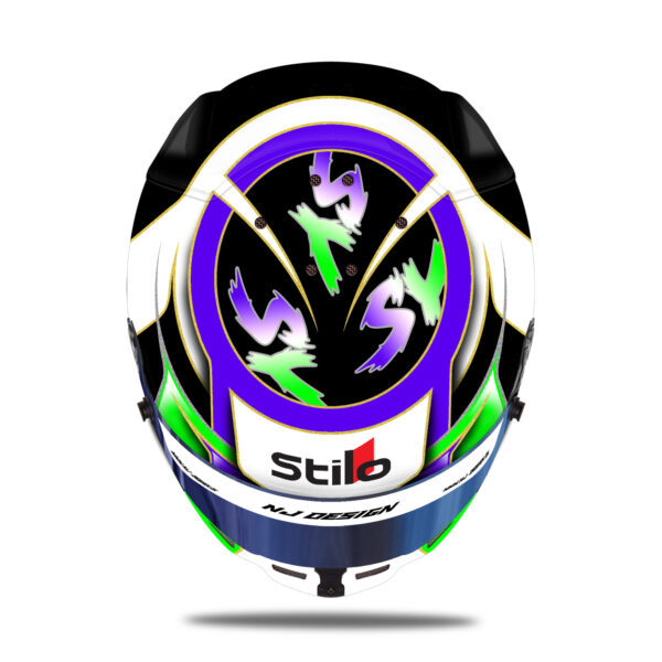 Sean Young Stilo helmet design