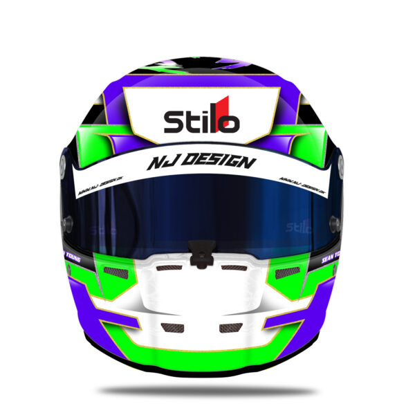 Sean Young Stilo helmet design