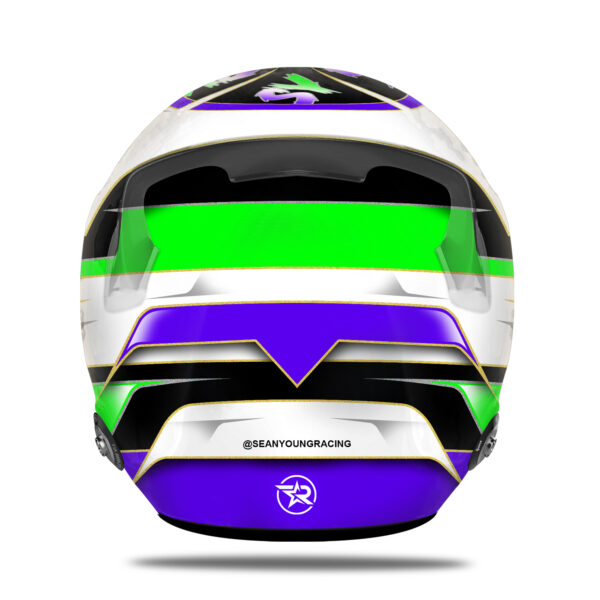 Sean Young Stilo helmet design