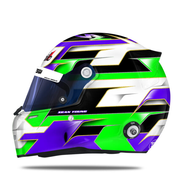 Sean Young Stilo helmet design