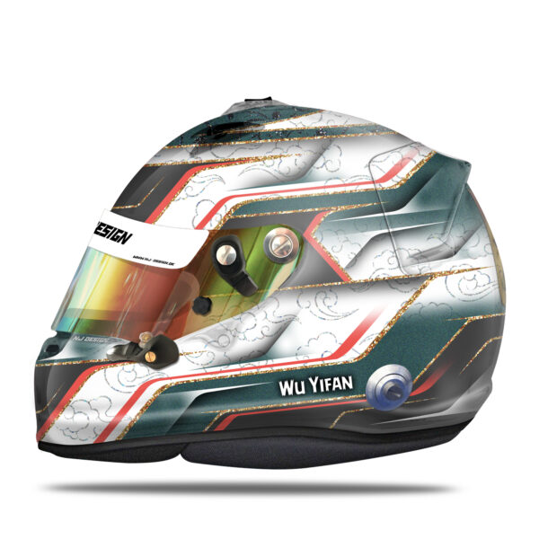 Wu Yifan Arai helmet design
