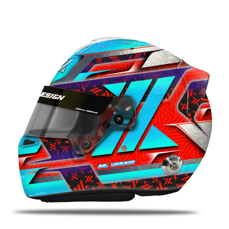 Michael Weng Lando Norris helmet