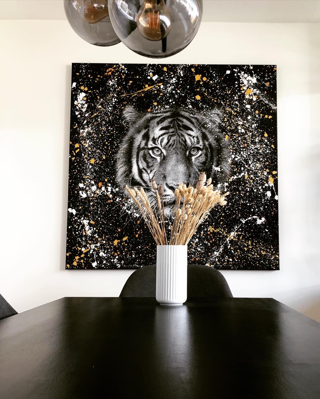Tiger paint art
