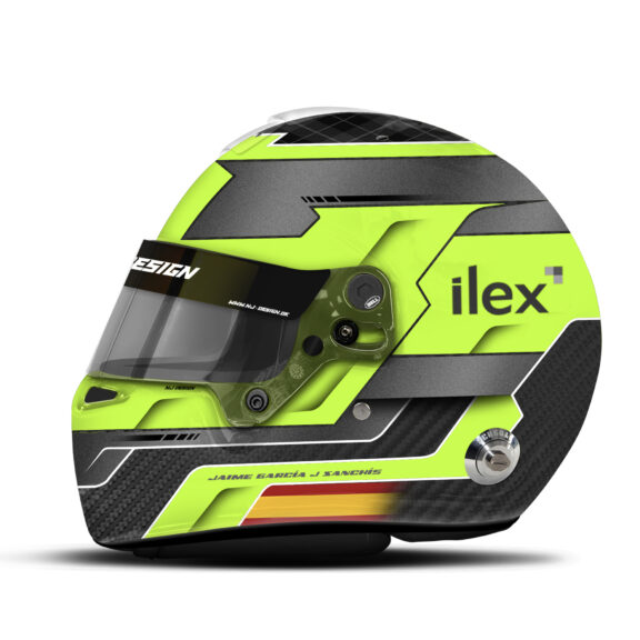 Jaime García helmet design