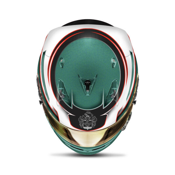 Arai GP7-SCR helmet design