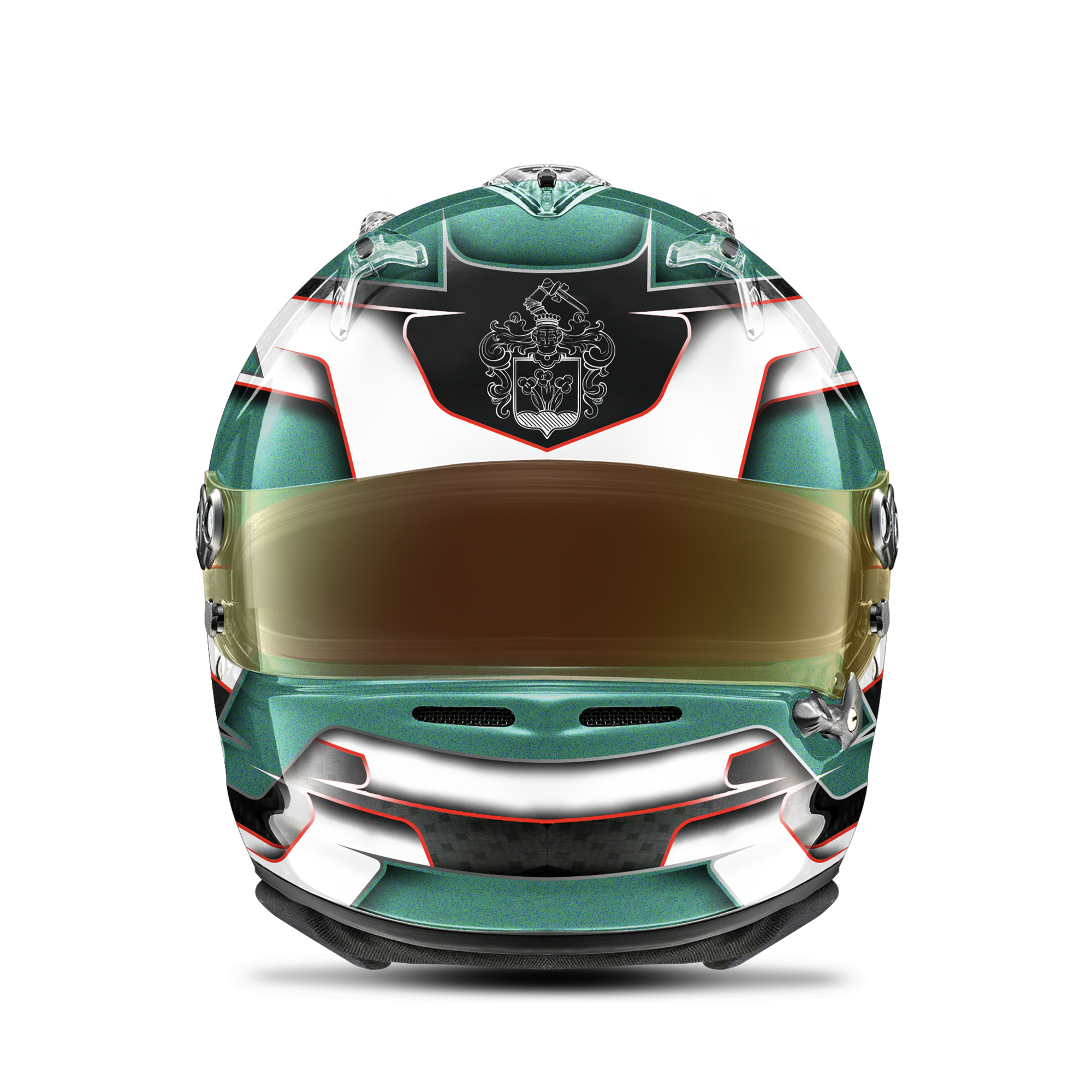 Arai GP7-SCR helmet design