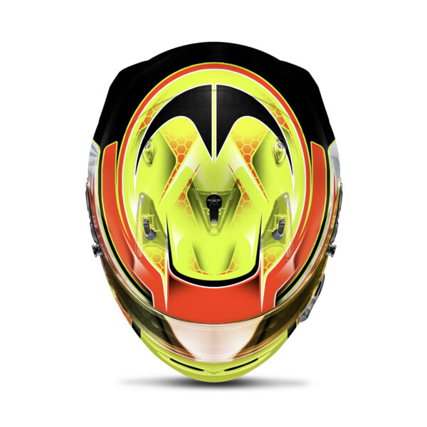 Arai GP7-SCR helmet design