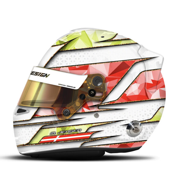 Mikkel Jensen helmet design