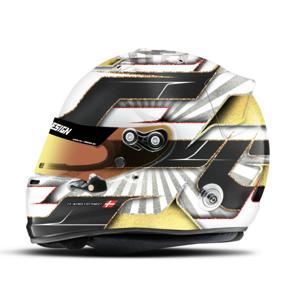 Nicolai Kristensen helmet design