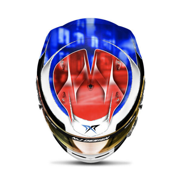 Arai GP-7 FRP helmet design
