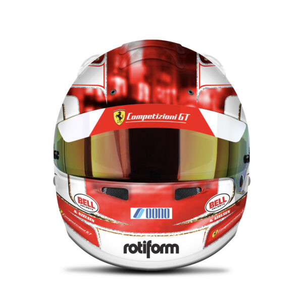 Nicklas Nielsen le mans helmet