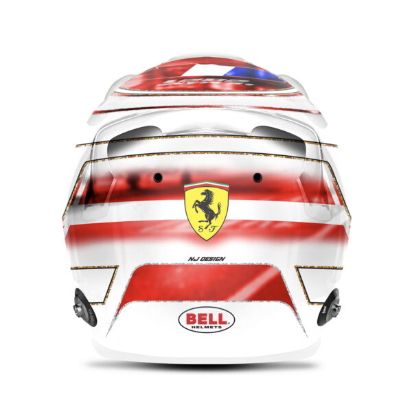 Nicklas Nielsen le mans helmet