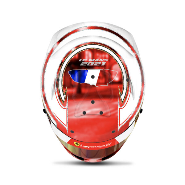 Nicklas Nielsen le mans helmet