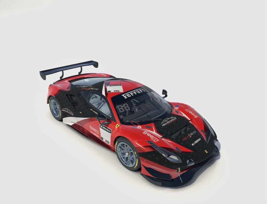 Ferrari iracing design