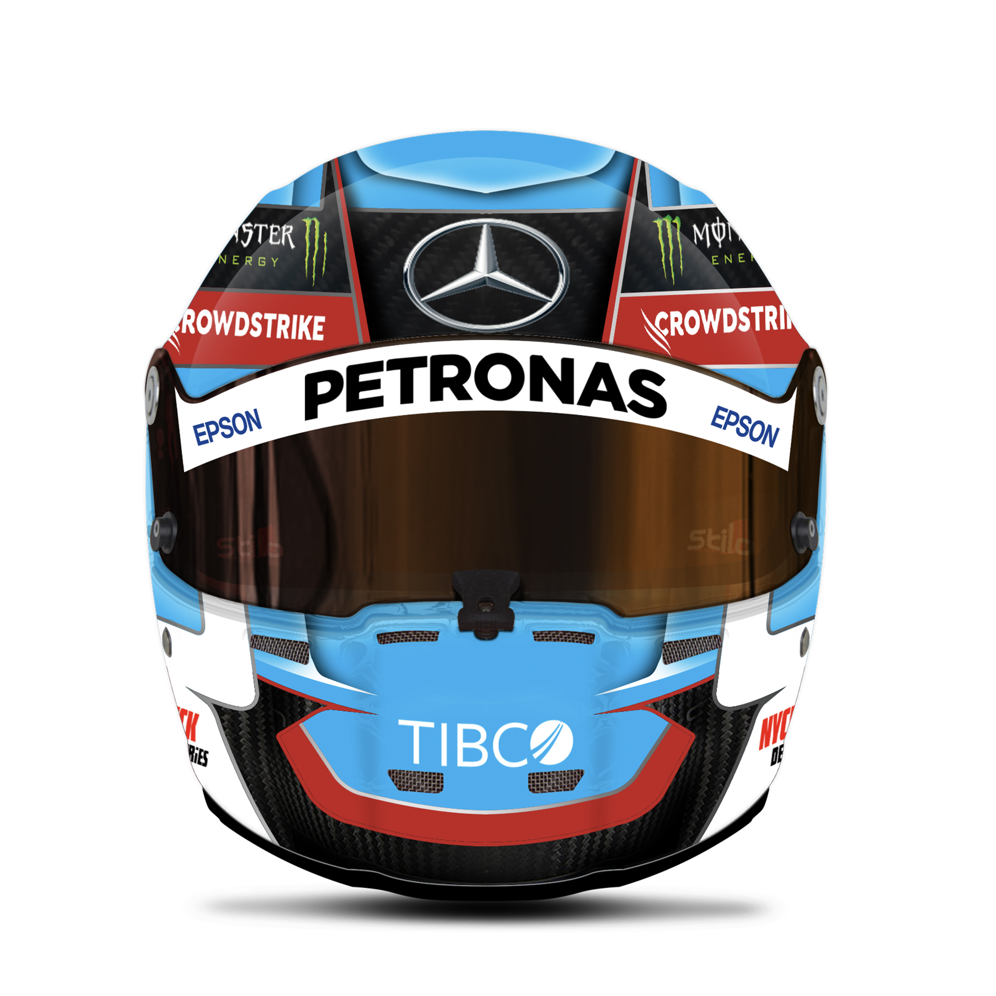 Nyck De Vries Formula 1 helmet