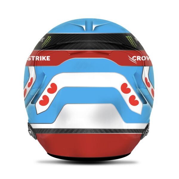 Nyck De Vries Formula 1 helmet