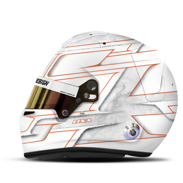Lina custom helmet design