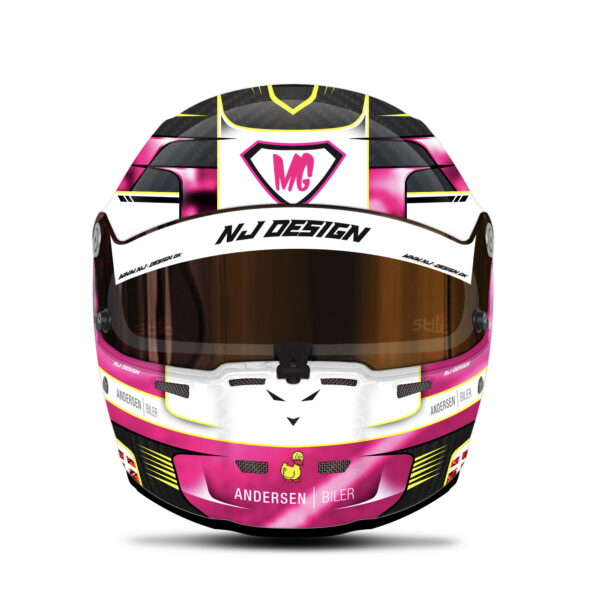 Michelle Gatting helmet design