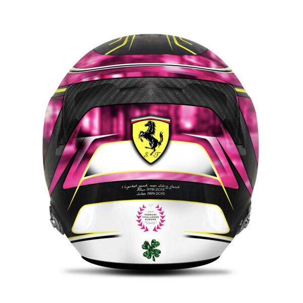 Michelle Gatting helmet design