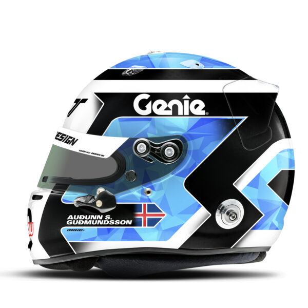 Auðunn S. Guðmundsson helmet design