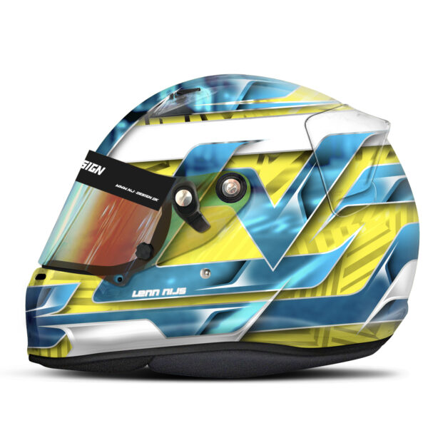 Lenn Nijs helmet design