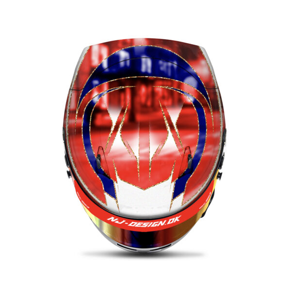 Mathias Kjellerup helmet design