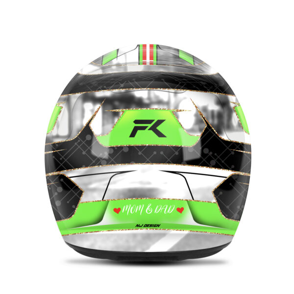 Frederik Kirkegaard Custom helmet design Frederik Kirkegaard