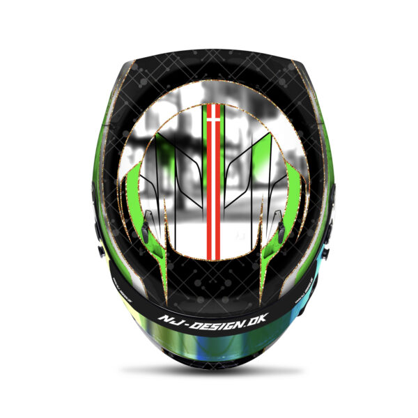 Frederik Kirkegaard Custom helmet design Frederik Kirkegaard