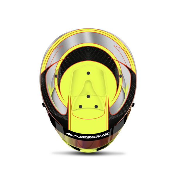 Kaare Frogne Rs7 carbon helmet design