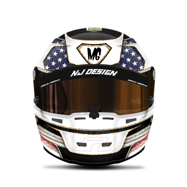 Michelle Gatting helmet design