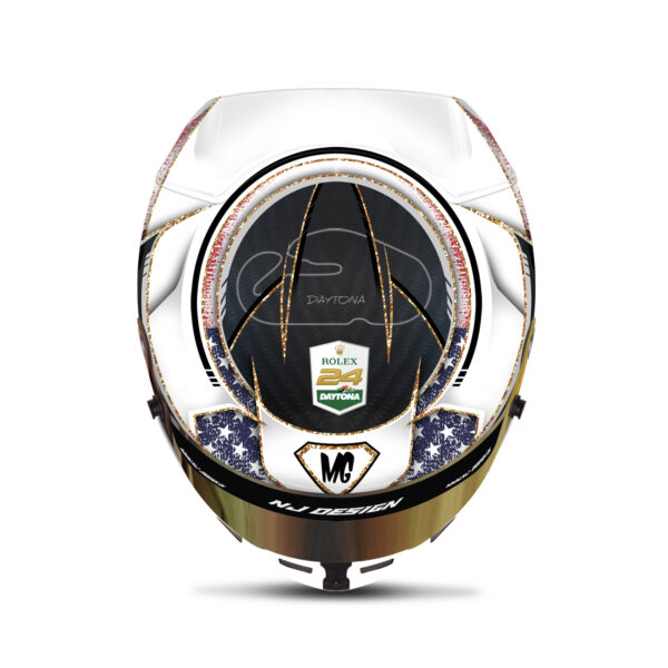 Michelle Gatting helmet design