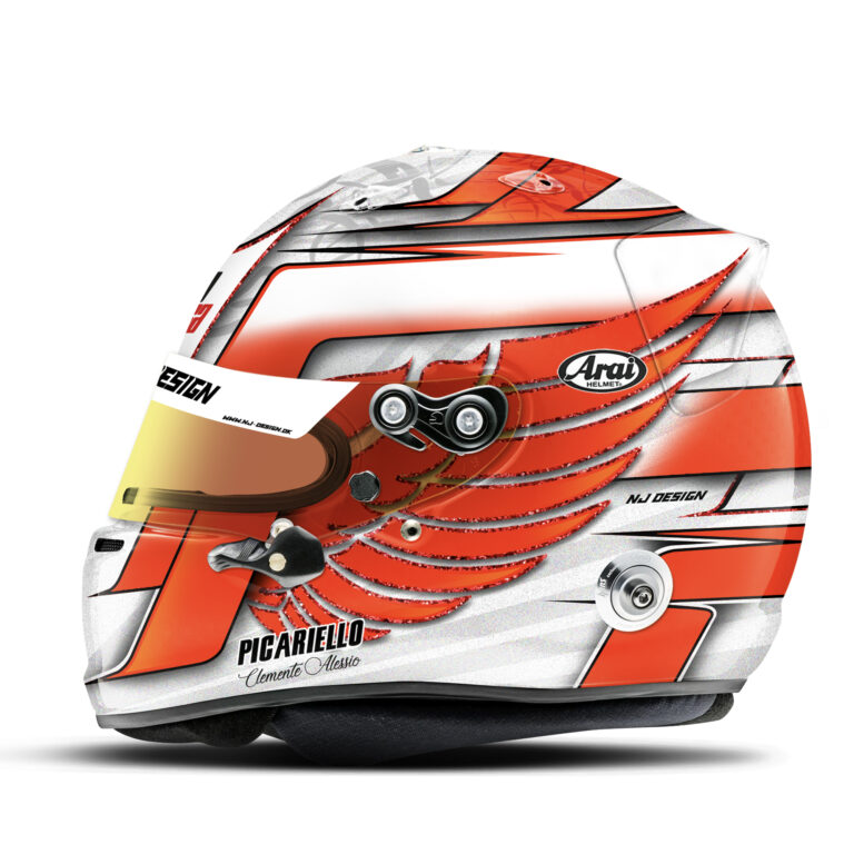 Alessio Picariello helmet design 2023