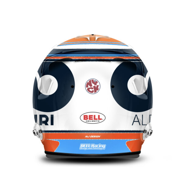 Nyck De Vries Nyck De Vries helmet 2023 Alpha Tauri