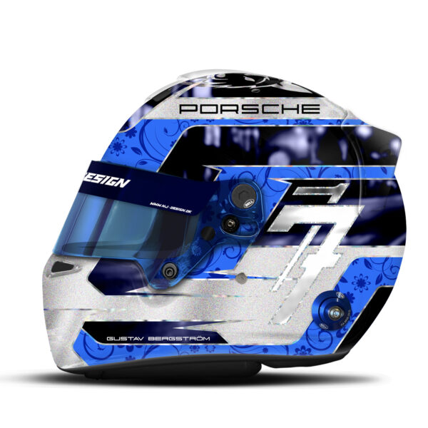 Gustav Bergström helmet